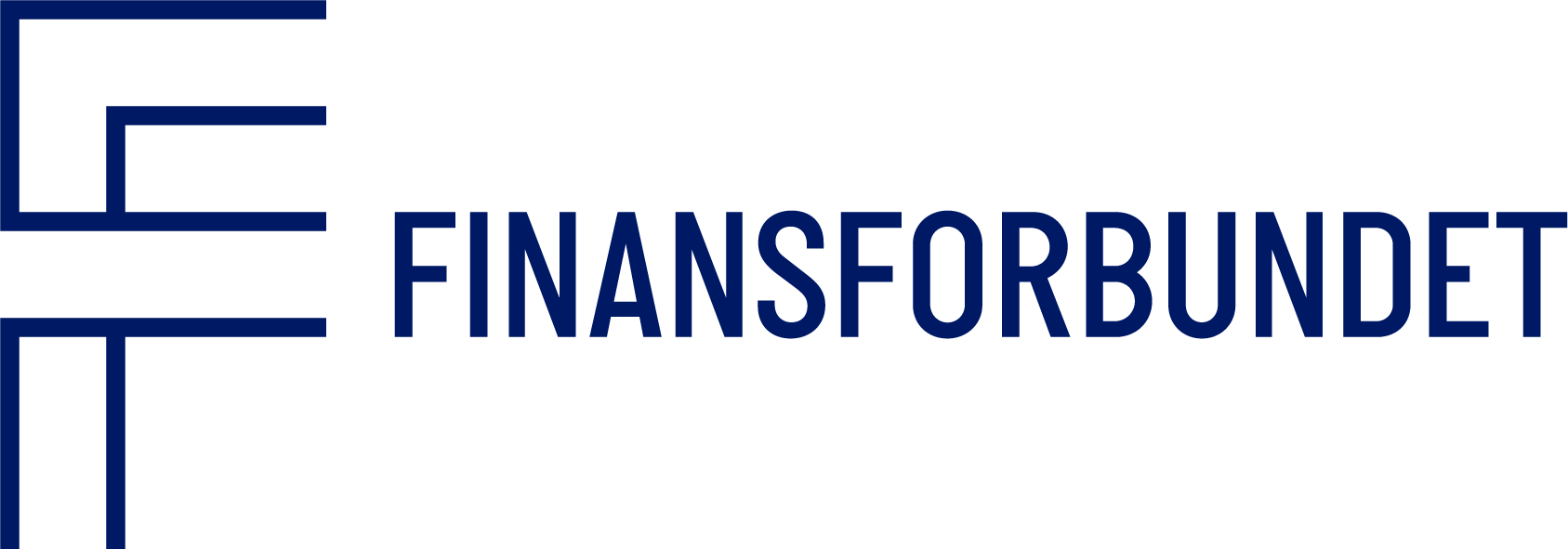 Finansforbundet logo DARK BLUE RGB